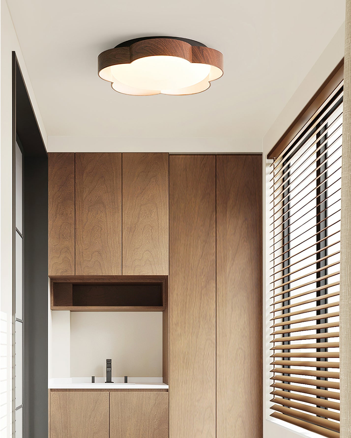 Sika Ceiling Lamp – Nature-Inspired Glow for Cozy Spaces 6
