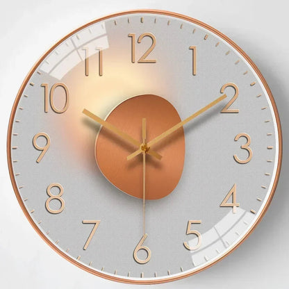 Silentime Black Wall Clock – Elegant Design for Tranquil Spaces 10