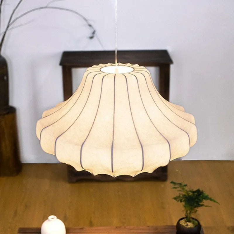 Silk Lamp Pendant Lights – Stylish Glow for Cozy Kitchens 3