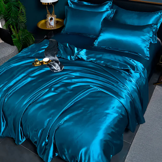 **Silk Satin Bed Linen Set – Ultimate Luxury for Restful Sleep** 0