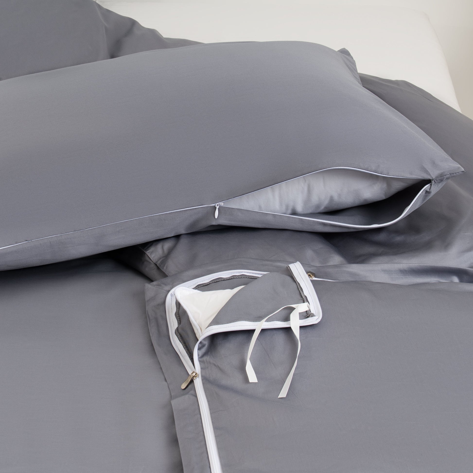 Slate Stone Duvet Cover Set – Luxurious Style with Effortless Comfort 4
