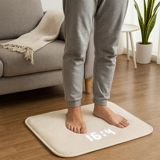 **Smart Door Mat Alarm Clock – Effortless Wake-Up Solution** 0
