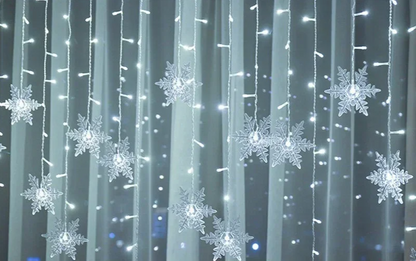 Snow 4M LED Snowflakes – Magical Winter Illumination for Any Occasion 11