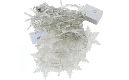 Snow 4M LED Snowflakes – Magical Winter Illumination for Any Occasion 5