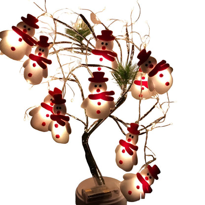 Snowman Fairy Lights – Enchanting Glow for Holiday Cheer 7