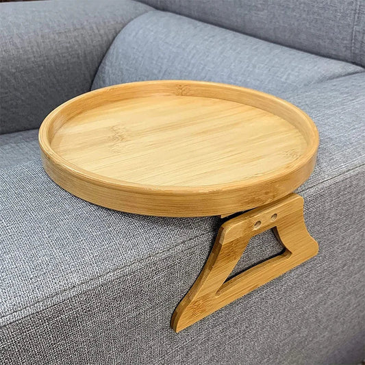 Sofa Tray Table – Effortless Snack Holder for Cozy Evenings 0