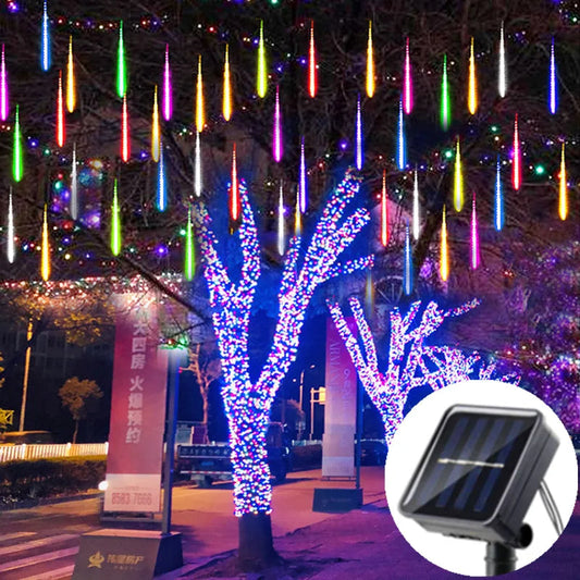 Solar LED Meteor Shower Lights – Stunning Display for Outdoor Spaces 0