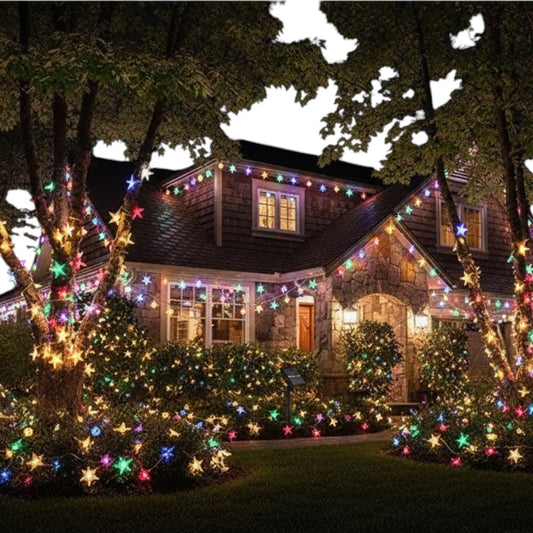 Solar Star Globe LED Fairy Lights – Magical Outdoor Ambiance for Every Occasion 1