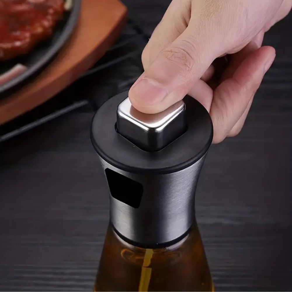 Stainless Steel Olive Oil Spray Bottle – Perfect Control for Healthy Cooking 2