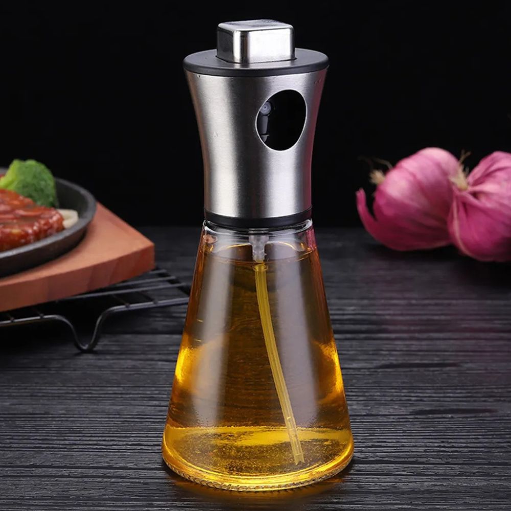 Stainless Steel Olive Oil Spray Bottle – Perfect Control for Healthy Cooking 4