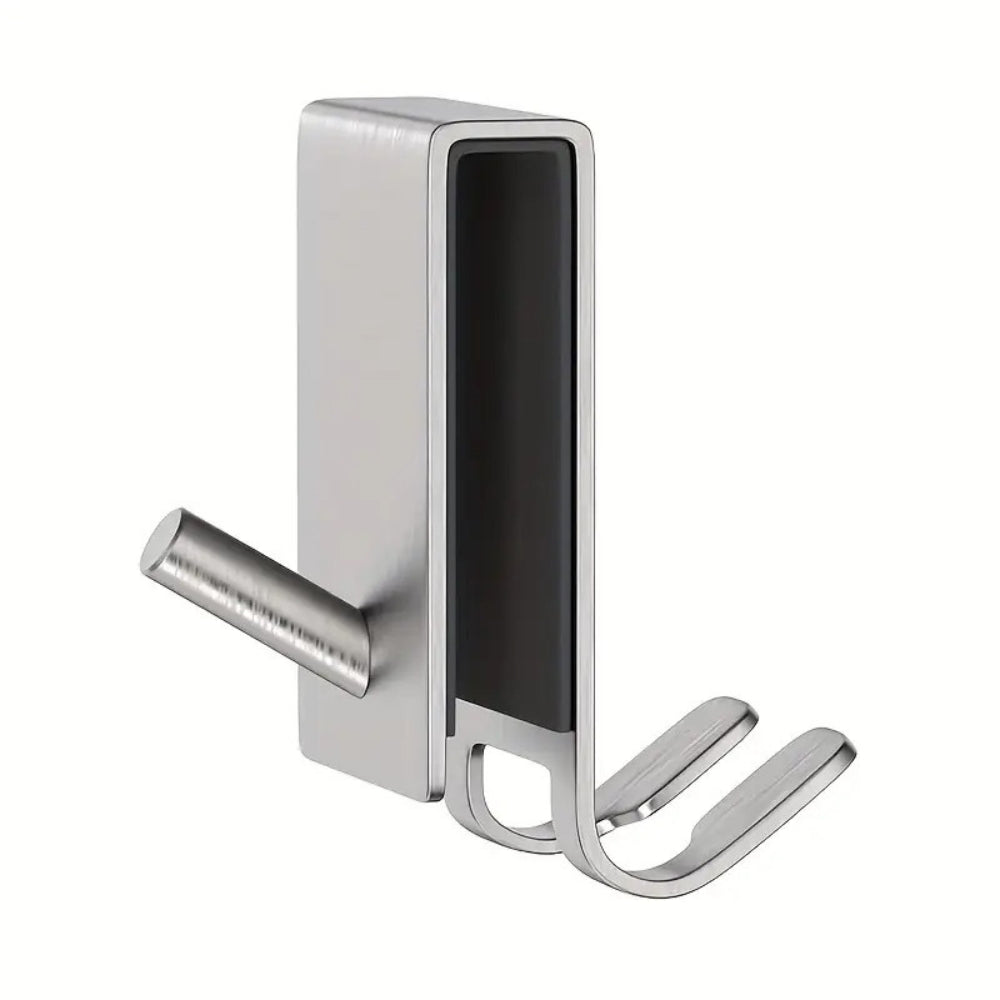 Stainless Steel Shower Door Hooks – Elegant And Functional Bathroom Storage 0