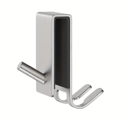 Stainless Steel Shower Door Hooks – Elegant And Functional Bathroom Storage 0