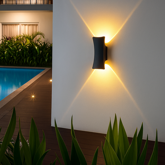 Stralo LED Outdoor Wall Lamp – Modern Illumination for Exterior Spaces 1