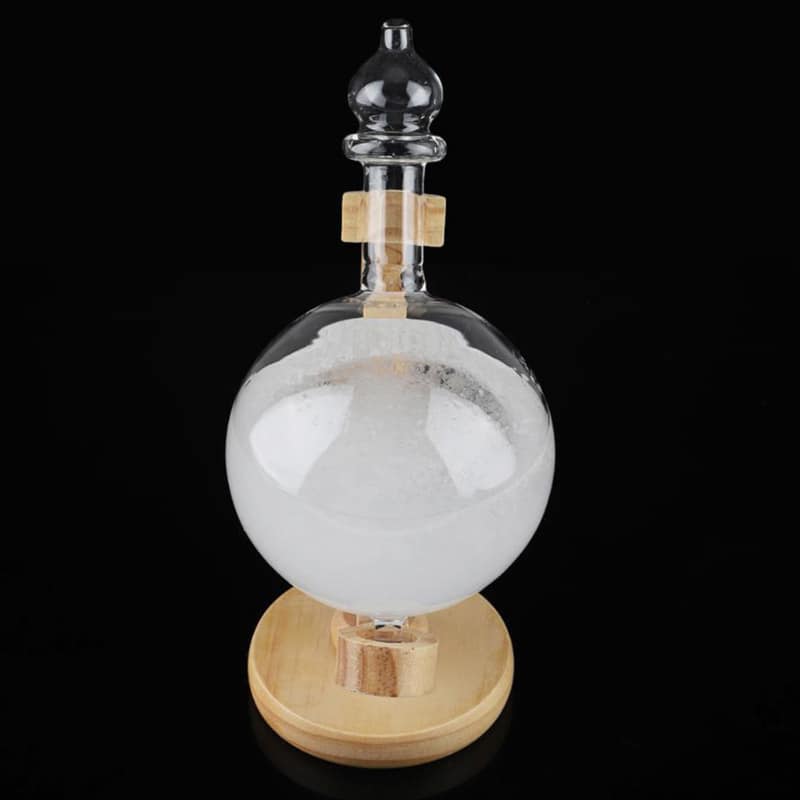 Stylish Storm Globe Weather Decor – Unique Home Accent for Accurate Forecasting 4