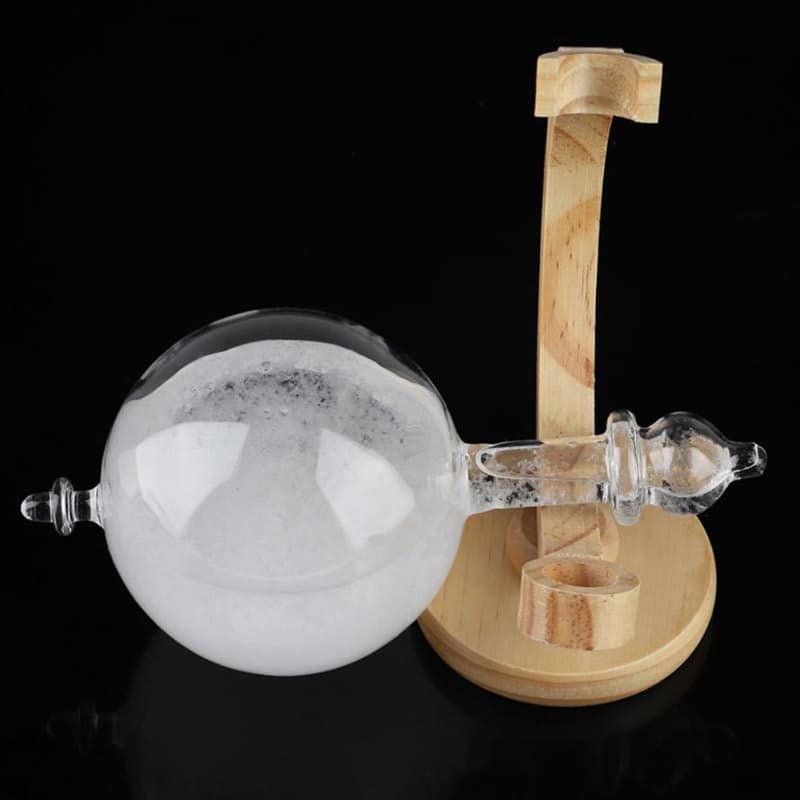Stylish Storm Globe Weather Decor – Unique Home Accent for Accurate Forecasting 5