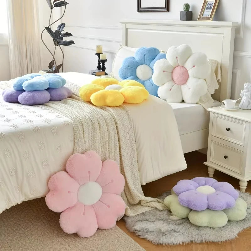 Sunflower Cushion – Vibrant Floral Accent for Outdoor Relaxation 3