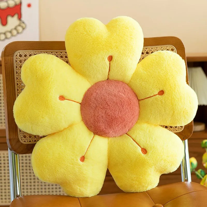 Sunflower Cushion – Vibrant Floral Accent for Outdoor Relaxation 8