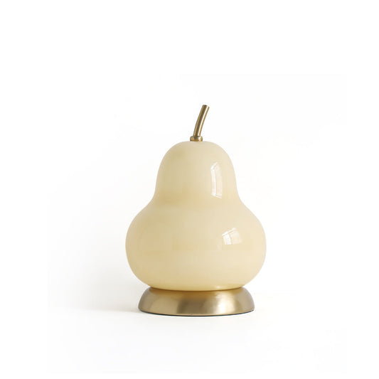Table Lamp Made of Pear Glass – Stylish Illumination for Cozy Rooms 1