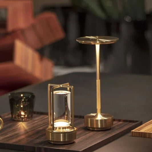Tap-Retro Table Lamp – Wireless Elegance for Any Space 1