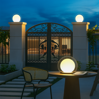 Thaliora Solar Outdoor Lamp – Enchanting Glow for Magical Gardens 2