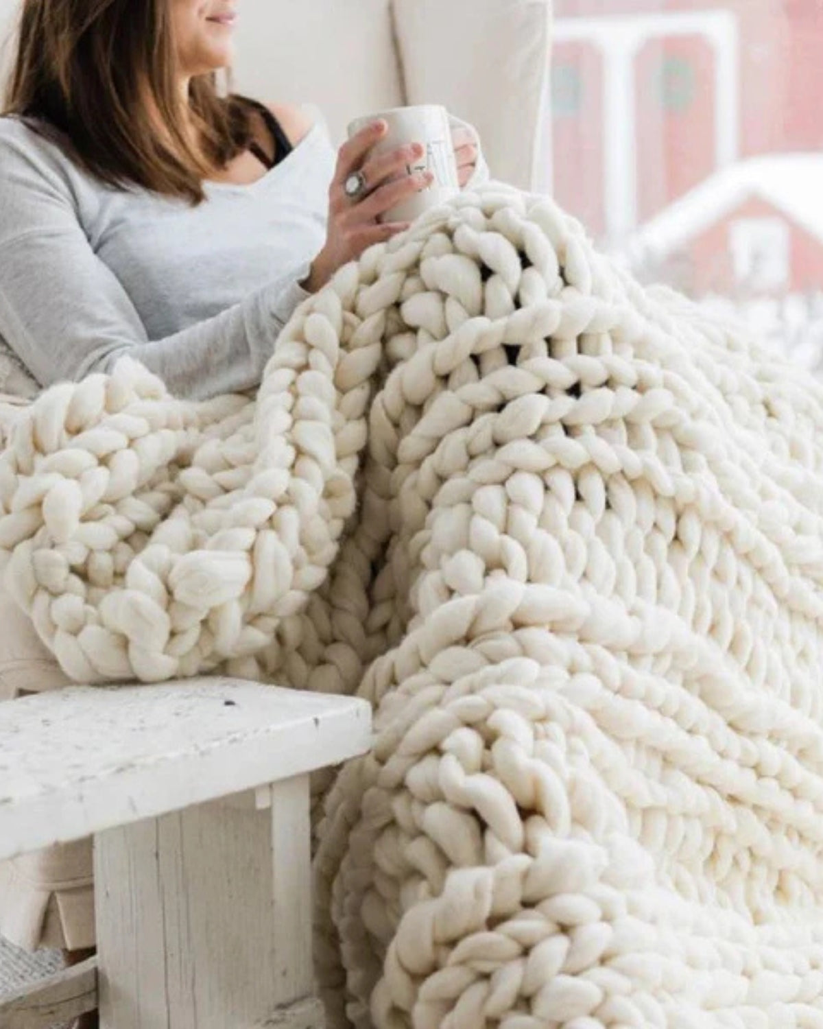 The Majestic Knitting Plant – Elegant Handmade Ceiling Blanket for Ultimate Relaxation 14