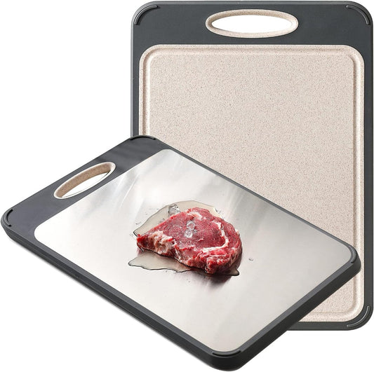 Ultimate Steel Cutting Board – Durable Surface for Safe Cooking 1