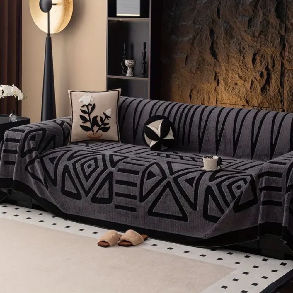 Urban Maze Sofa Cover – Elegant Protection For Modern Spaces 0