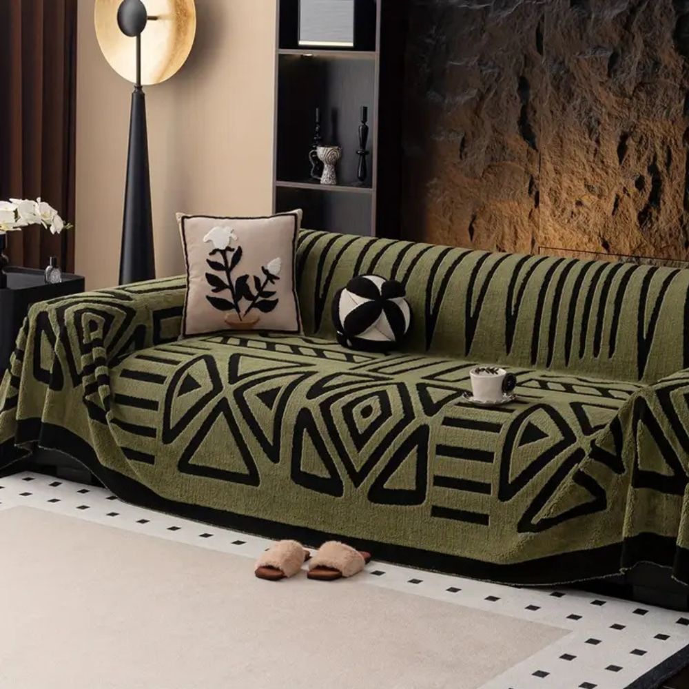 Urban Maze Sofa Cover – Elegant Protection For Modern Spaces 3
