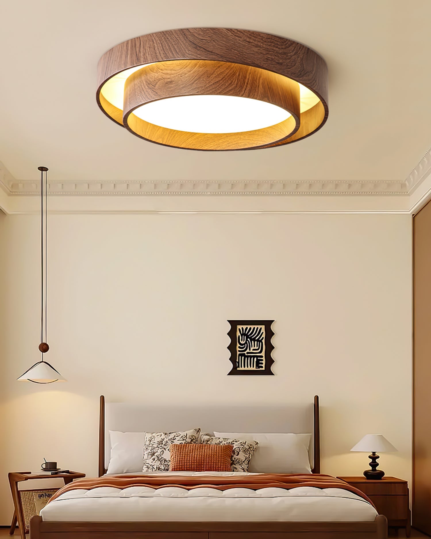 Vaako Ceiling Lamp – Elegant LED Flush Mount Design 8