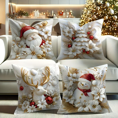 Velvet Christmas Cushion Covers – Transform Your Home With Festive Elegance 0