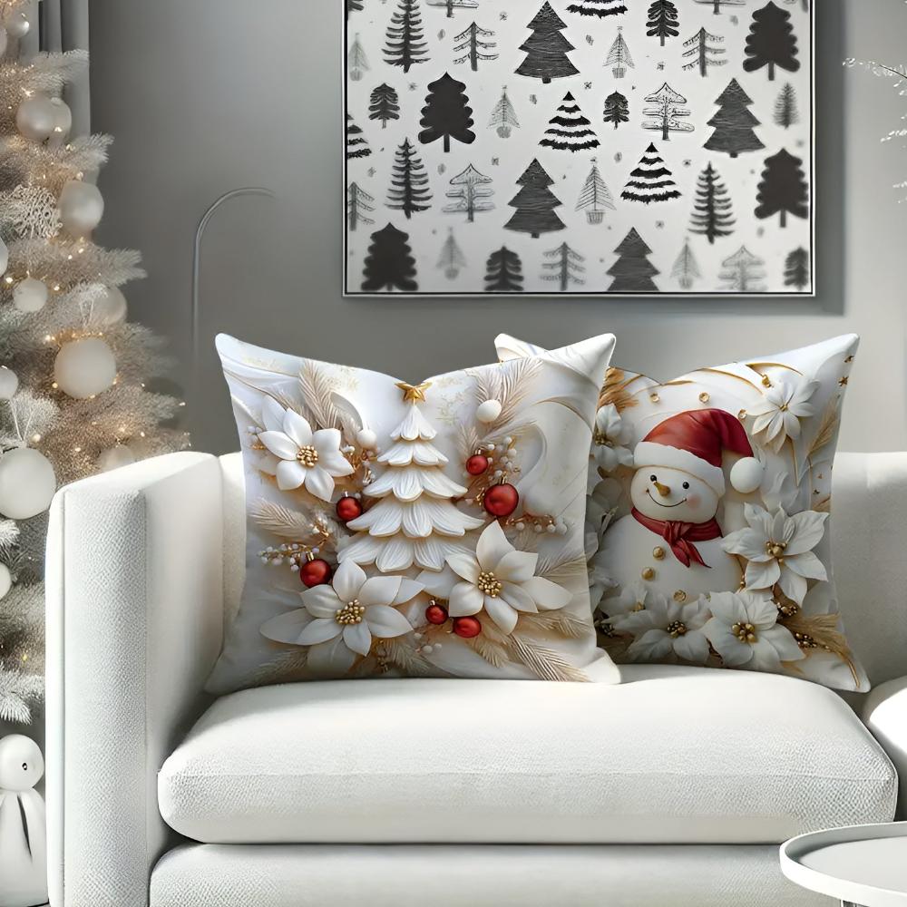 Velvet Christmas Cushion Covers – Transform Your Home With Festive Elegance 3