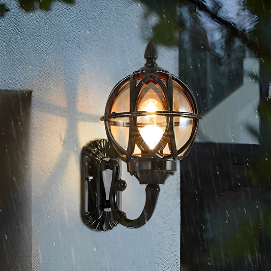 Vintage Bird Nest Outdoor Wall Light – Enchanting Glow for Outdoor Spaces 0