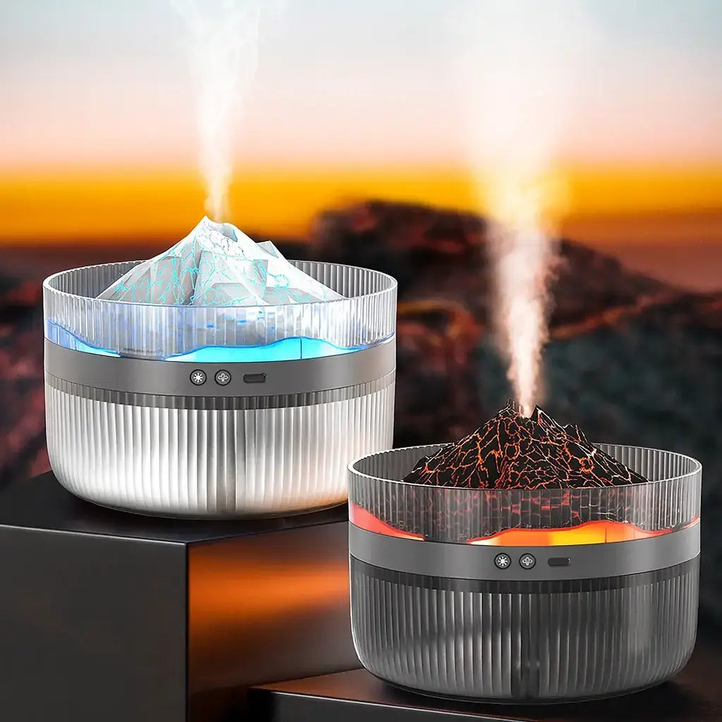 Volcano Mist LED Aroma Diffuser – Create A Soothing Atmosphere With Elegance 1