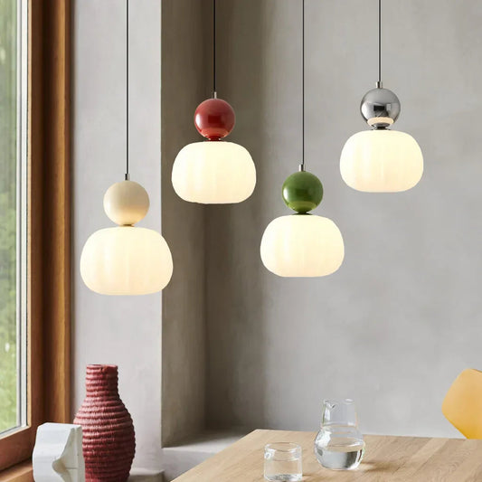 Wabi Sabi Pendant Lamp – Chic Glass Design for Warm Ambiance 1