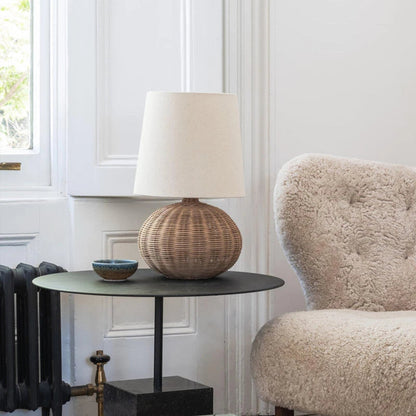 Wabi Sabi Rattan Table Lamp – Elegant Glow for Cozy Ambiance 0