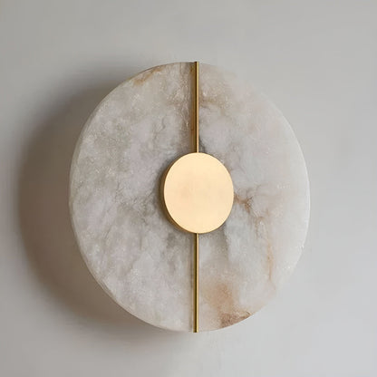 Wabiglow LED Wall Sconce – Elegant Marble Design with Cozy Ambiance 6