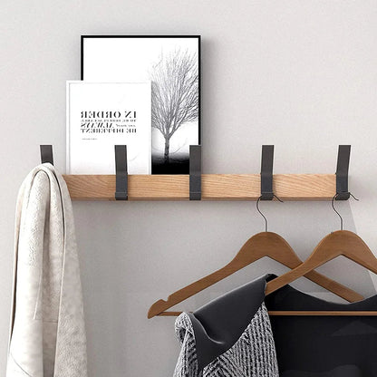 Wall Coat Rack With Movable Double Hooks – Stylish Storage Solution for Modern Spaces 2