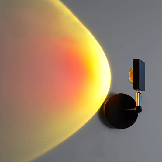 Wall Lamp Sunset Projection – Stunning Color Display for Inviting Ambiance 0
