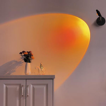 Wall Lamp Sunset Projection – Stunning Color Display for Inviting Ambiance 4