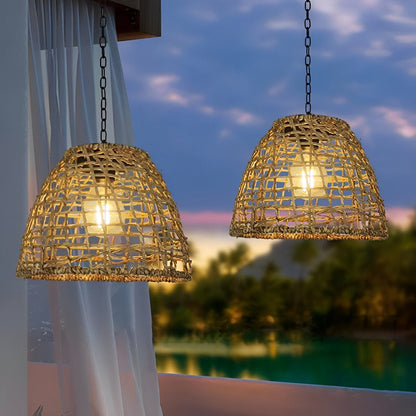 Waterproof Solar Bell Lanterns – Timeless Charm for Outdoor Spaces 2