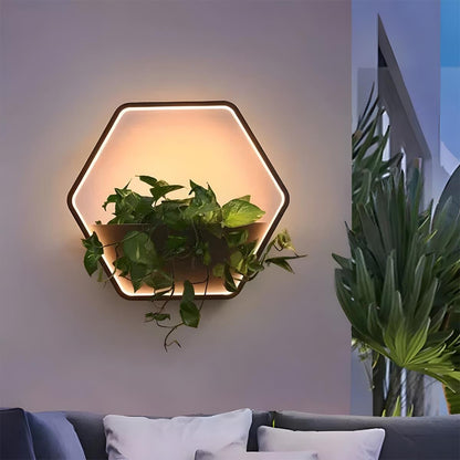Waterproof Solar LED Outdoor Wall Light – Eco-Friendly Design with Integrated Planter 8