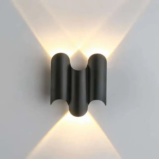Wave-Shaped LED Wall Lamp – Nature-Inspired Elegance with Calming Light 0