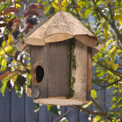 Wooden Bird House for Garden Beauty – Perfect Hummingbird Nesting Box for Outdoor Charm 3