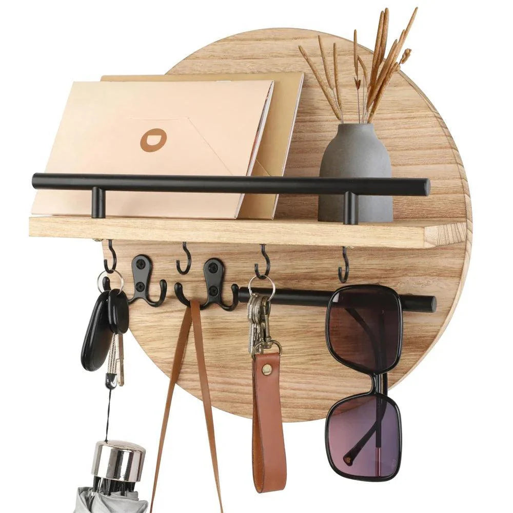 Wooden Key Holder for Wall – Elegant Design to Organize Your Keys 5
