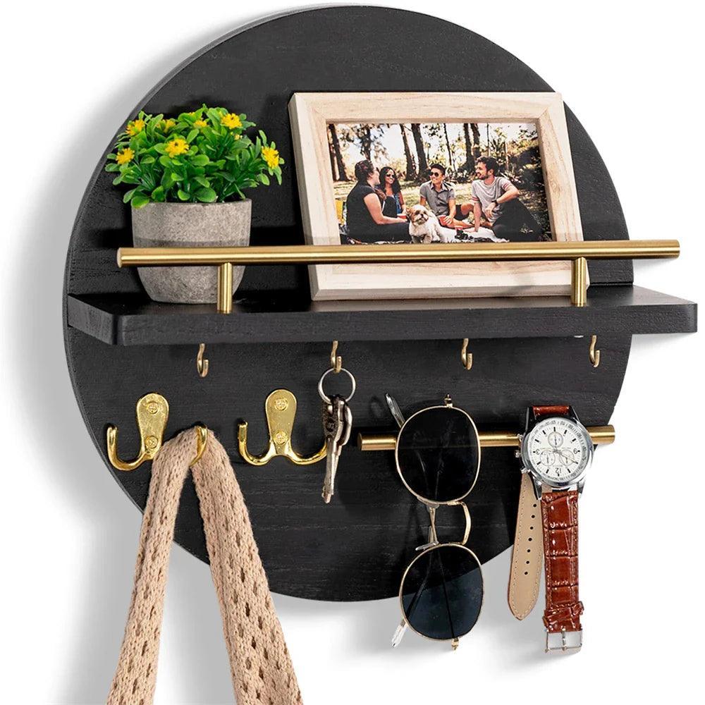 Wooden Key Holder for Wall – Elegant Design to Organize Your Keys 6
