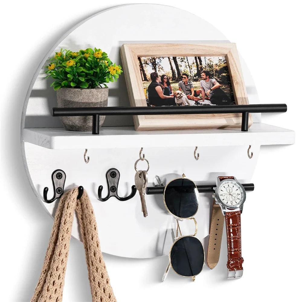 Wooden Key Holder for Wall – Elegant Design to Organize Your Keys 8