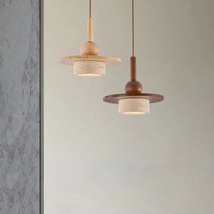 Yellow Cave Stone Wabi-Sabi Chandelier – Unique Vintage Glow for Every Setting 1