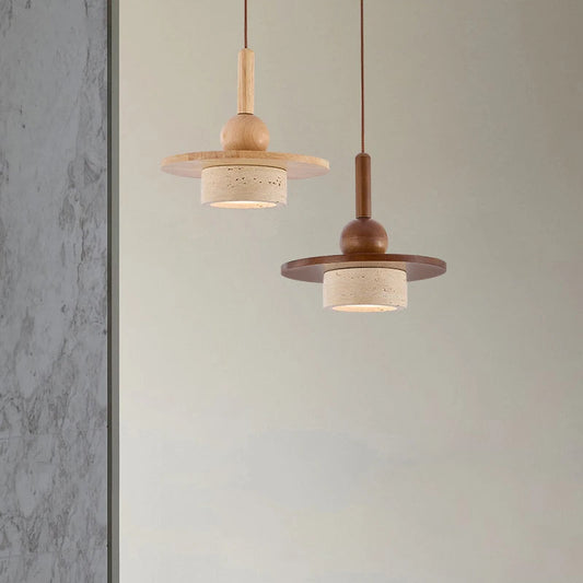 Yellow Cave Stone Wabi-Sabi Chandelier – Unique Vintage Glow for Every Setting 1