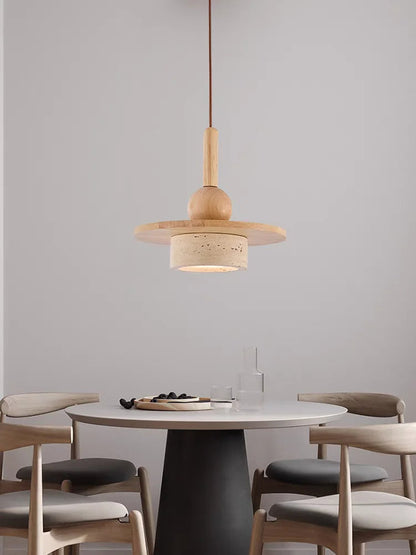 Yellow Cave Stone Wabi-Sabi Chandelier – Unique Vintage Glow for Every Setting 5