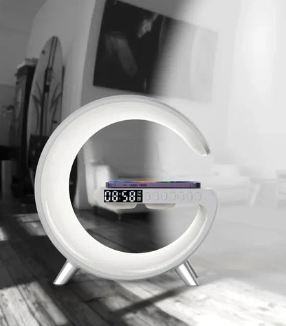 <strong>G-Shaped LED Lamp With Speaker</strong> – Multifunctional Elegance For Every Space 2